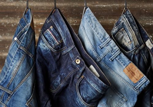 Strong stitched denim