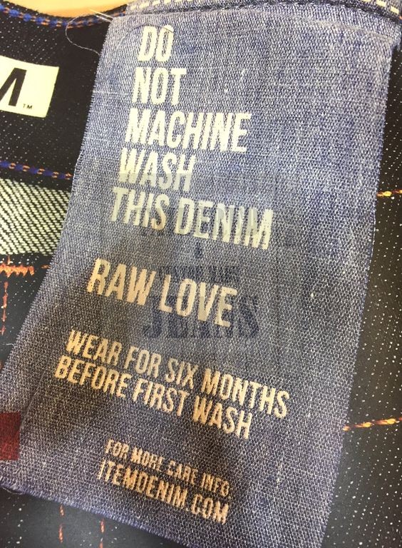 Raw denim and it's facts.