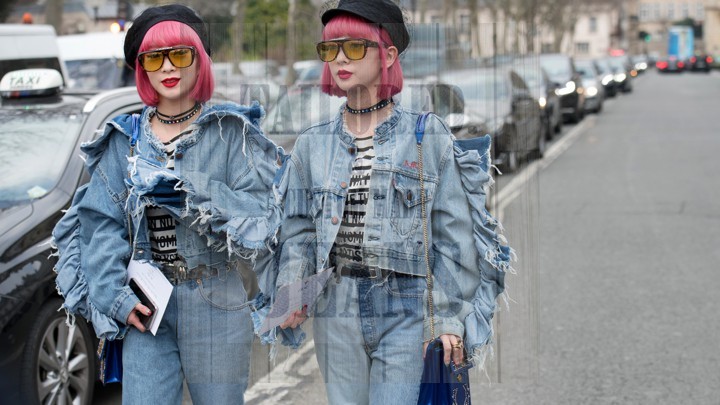 Top denim on denim street style looks. Tailored Jeans s BLOG
