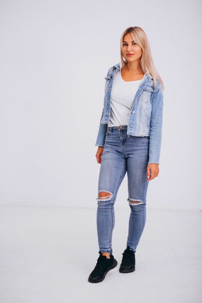 Custom Skinny Fit Jeans For Women