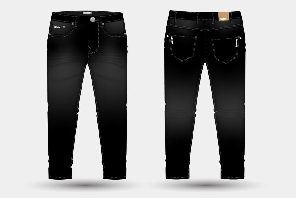 A Fit Tailor to You - Custom Black Jeans