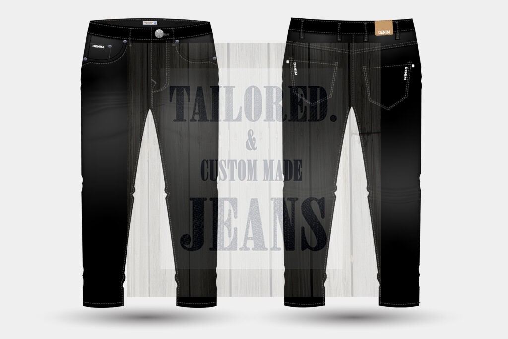 A Fit Tailor to You - Custom Black Jeans