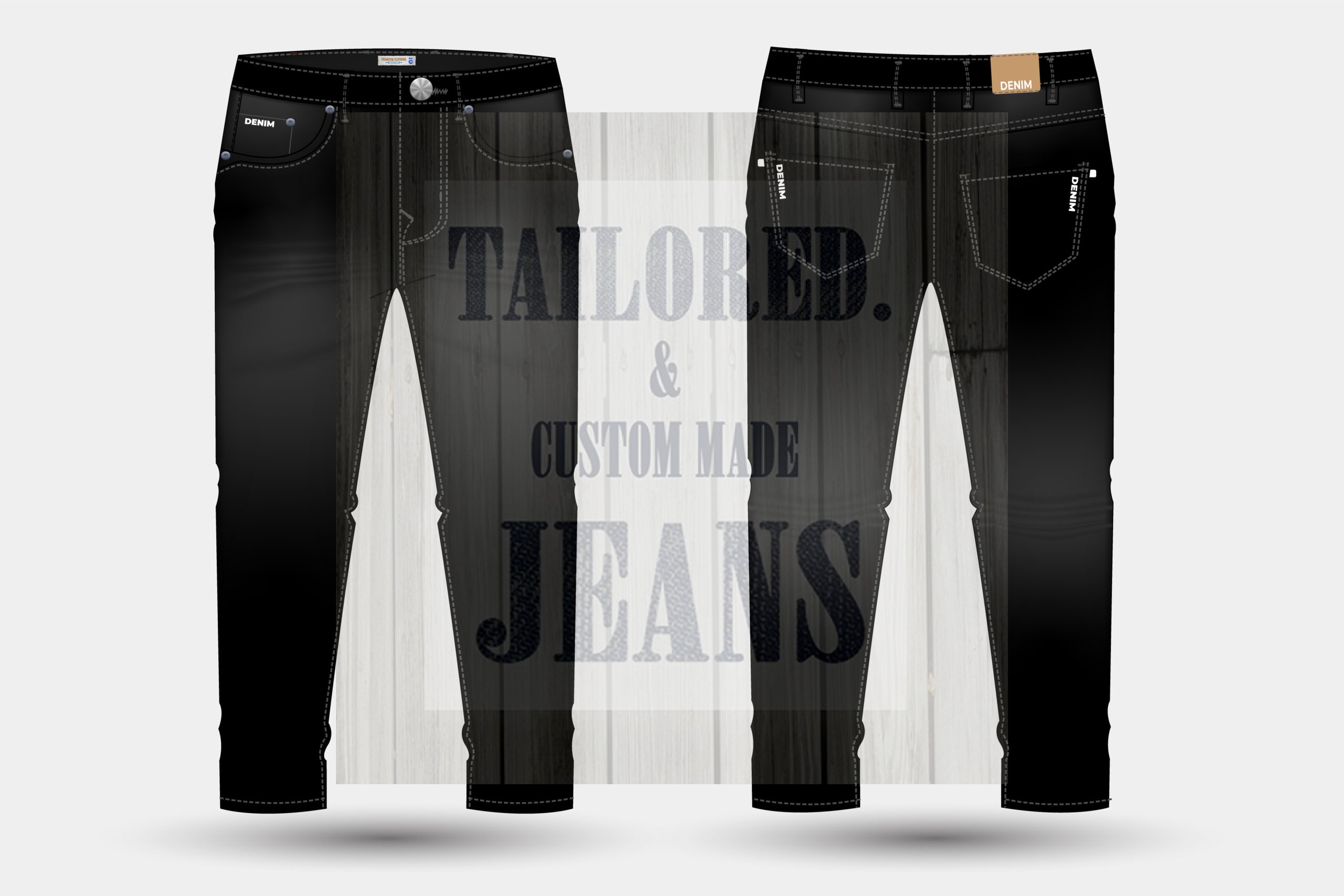 AllDay Comfort Exploring the Ease of Stretchable Custom Black Jeans Tailored Jeans's BLOG