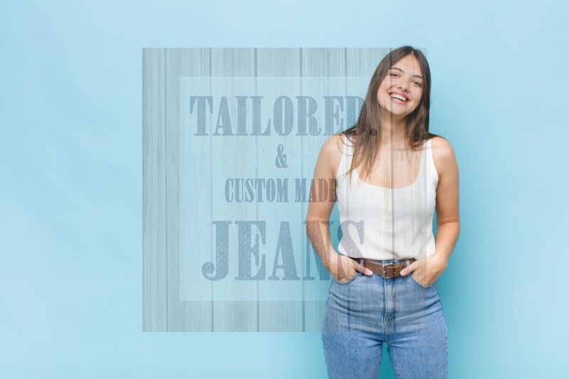 Custom High Waisted Jeans