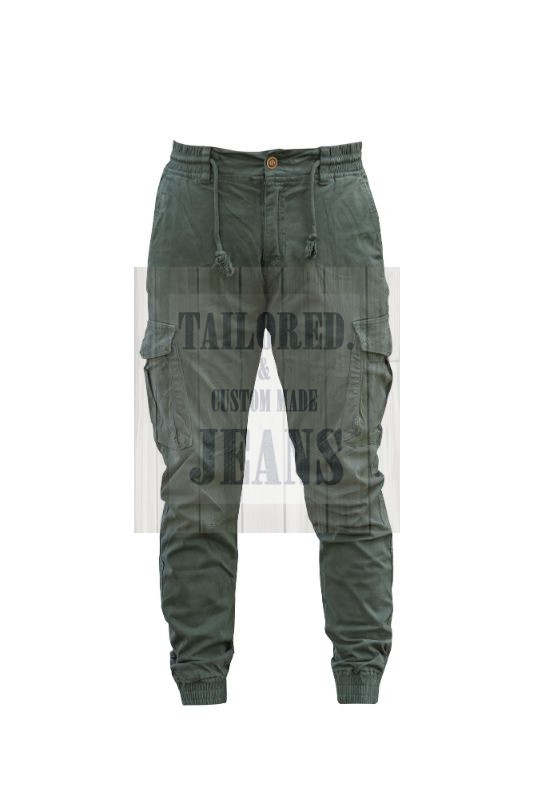 Men Custom Cargo Jeans