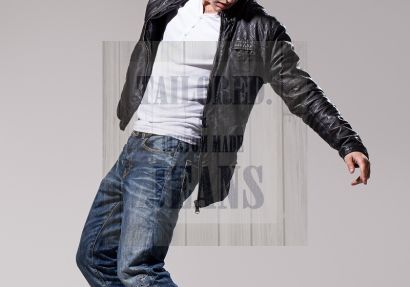 Handsome Man Tailored Jeans