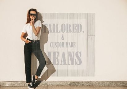 Custom Black Jeans