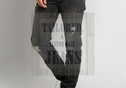 Confidence in Comfort - Custom Black Jeans