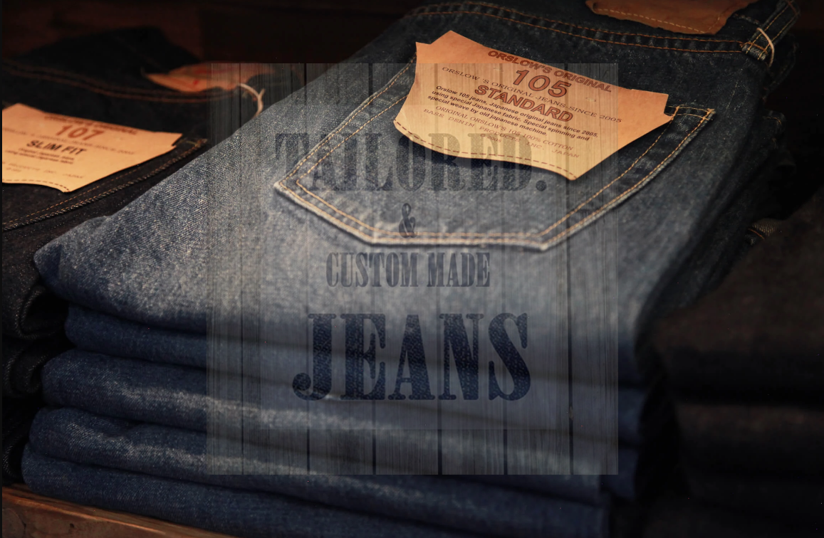 Sanforized vs. unsanforized with customising jeans.