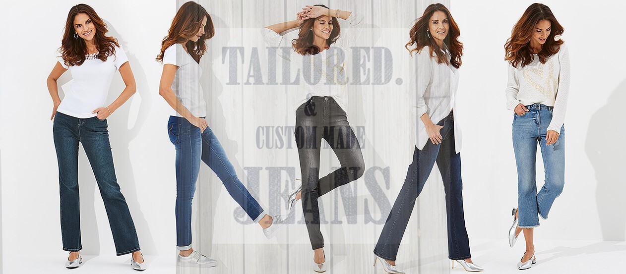 6 women customized denim styles for the second half of 2019.