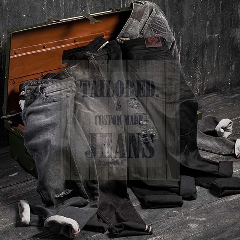 How to style up dark wash jeans: