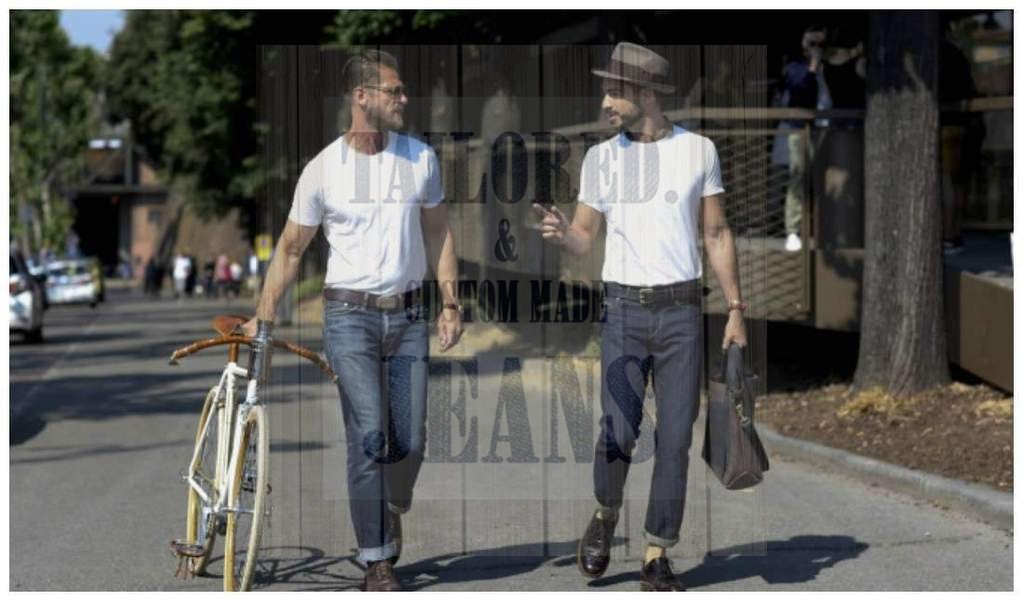 Why blue hue on jeans? let see with customized sight.