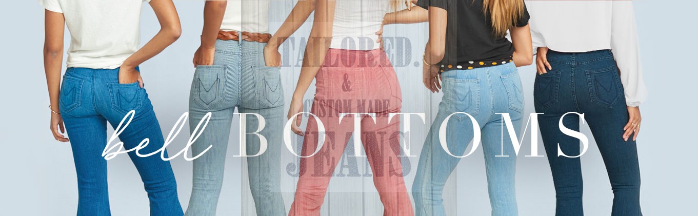 How to look stunning with bell bottoms and flare jeans.