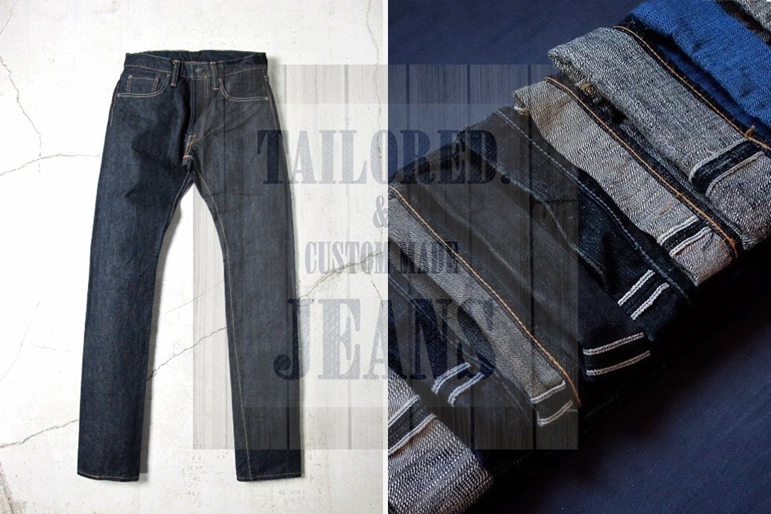 Pure blue Japan for japanese jean traditions with american heritage of denim.
