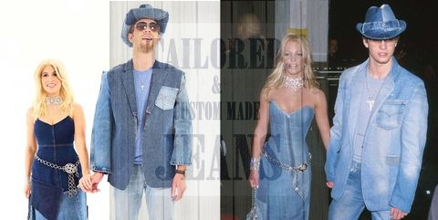 double denim.