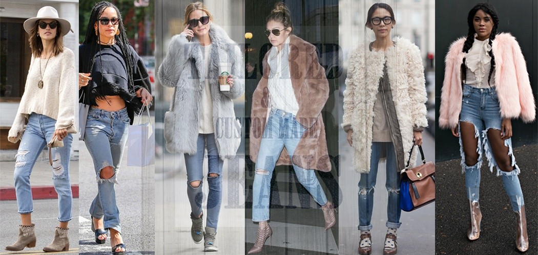 Celebrities who nailed the ripped jeans.