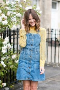 How to wear a denim dress! image 11