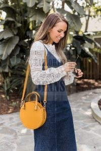 How to wear a denim dress! image 1