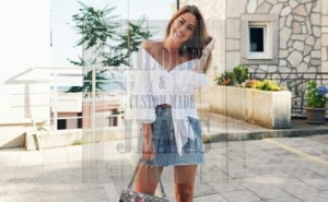How to style denim skirt 2020 image 2