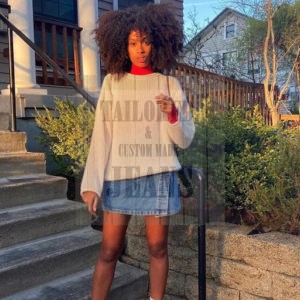 How to style denim skirt 2020 image 1