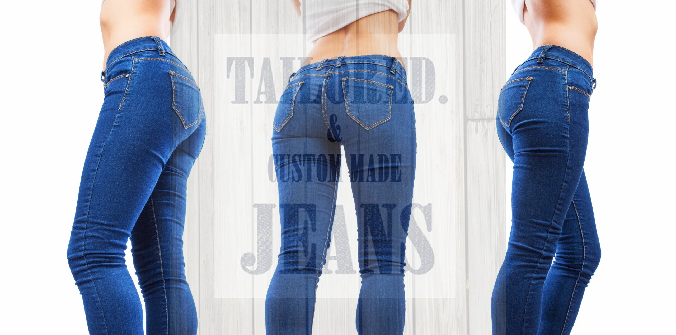 Sewing hack to make custom-made jeans tighter