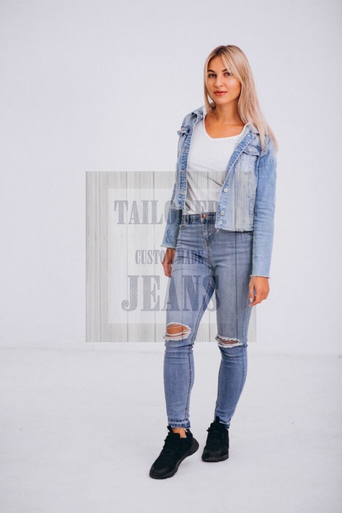 Custom Skinny Fit Jeans For Women