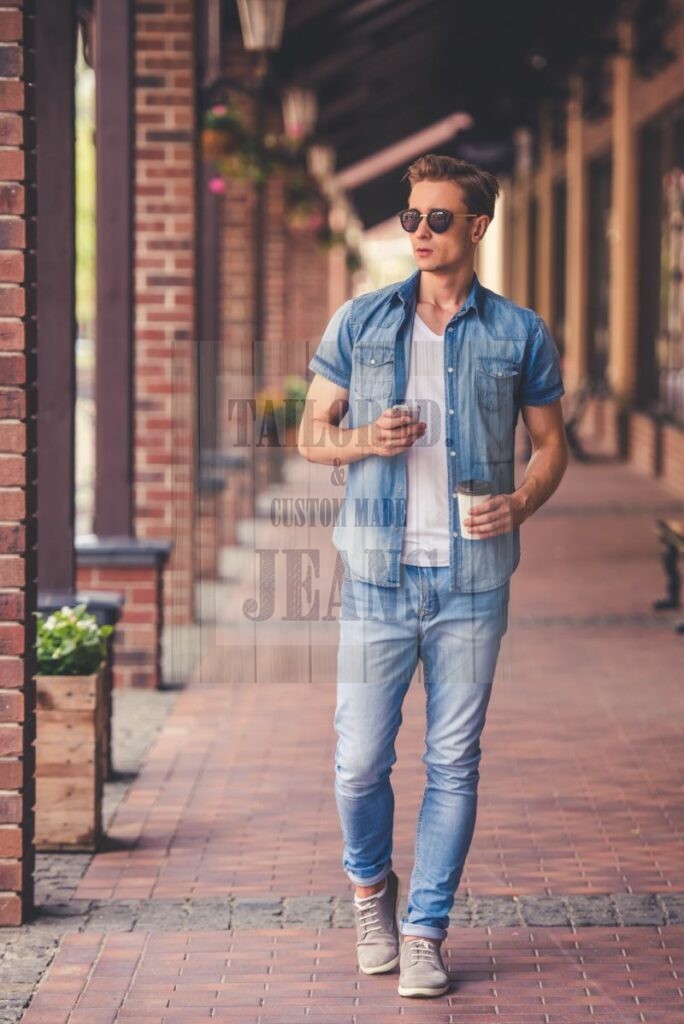 Buy Custom Blue Jeans Online