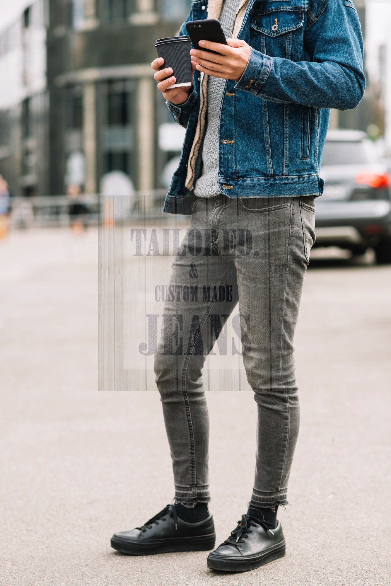 Why The Gray Custom Jeans Are the New Smart Casual Essential