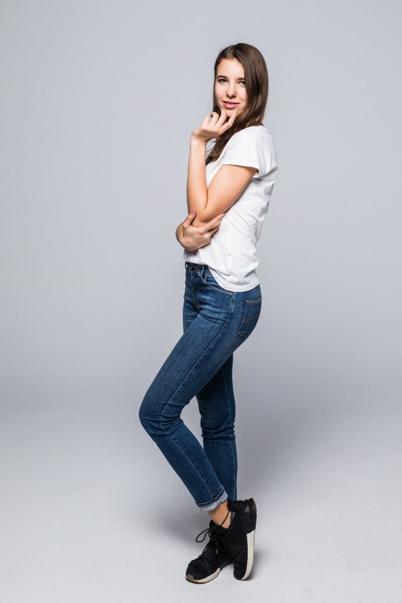 Tailor Made Straight fit Jeans for Women