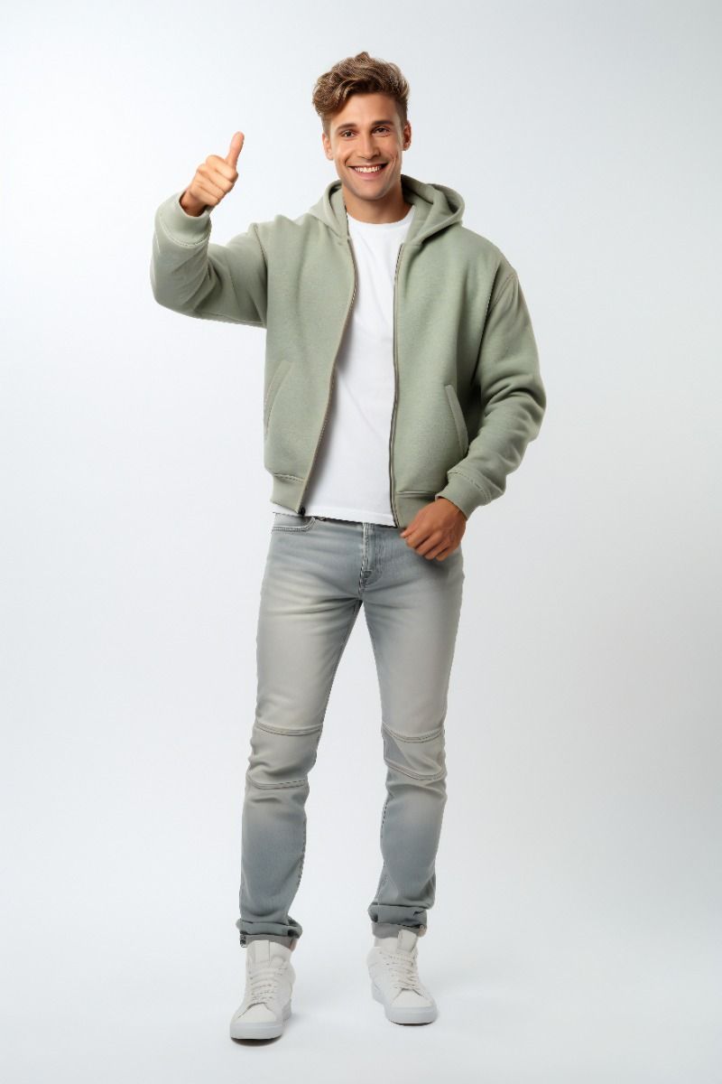 Custom Faded Effect Jeans for Men