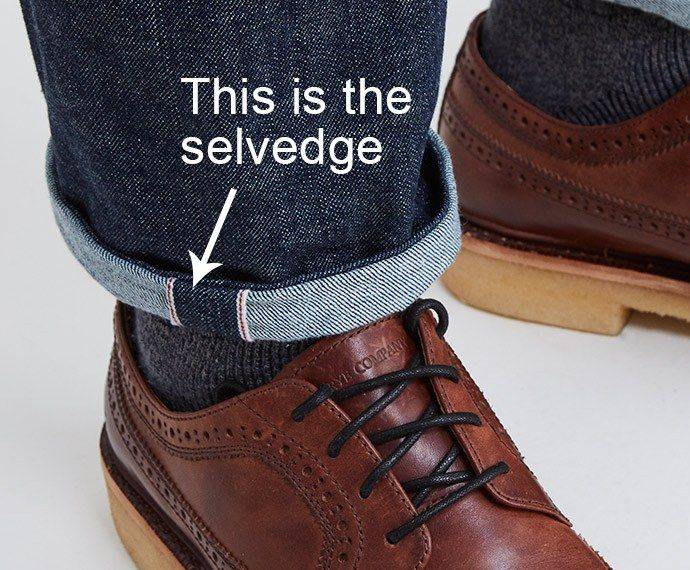 This is the Selvedge hemmed Bottom